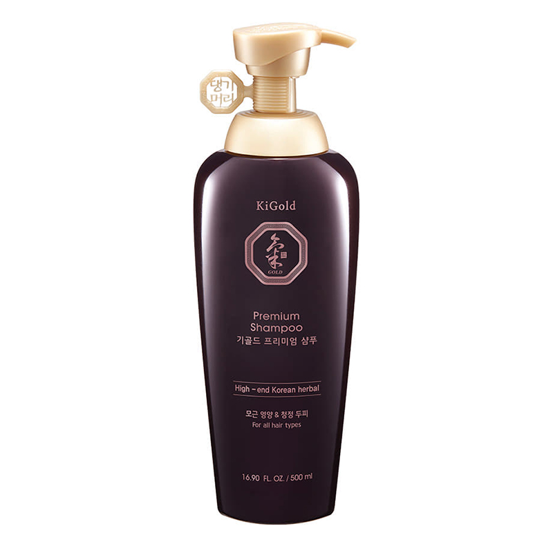 Daeng Gi Meo Ri Daeng Gi Meo Ri Ki Gold Premium Shampoo RENEWAL Strengthening Shampoo for Dry and Brittle Hair, 500 ml &scaron;ampūnas