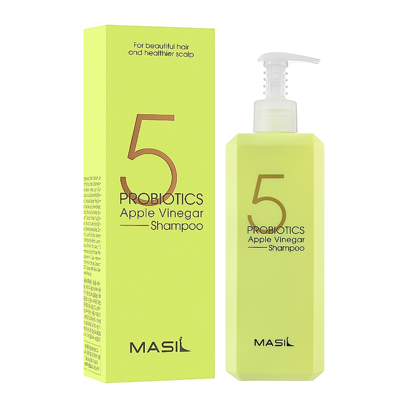 Masil Masil 5 Probiotics Apple Vinegar Shampoo 500 ml &scaron;ampūnas