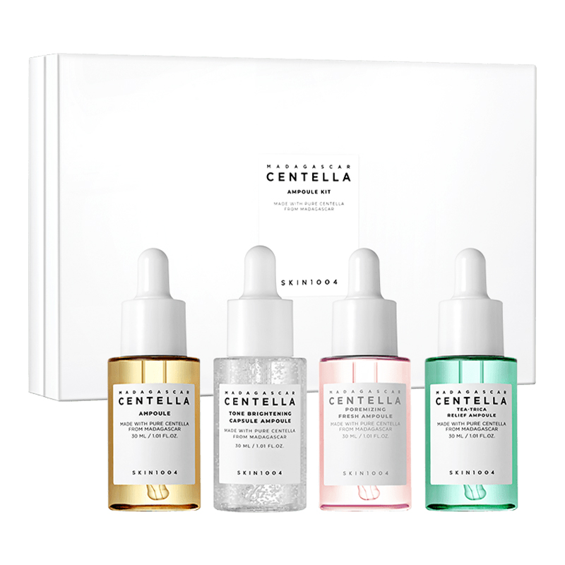 SKIN1004 SKIN1004 Madagascar Centella Ampoule Kit 4 pcs*30 ml Unisex