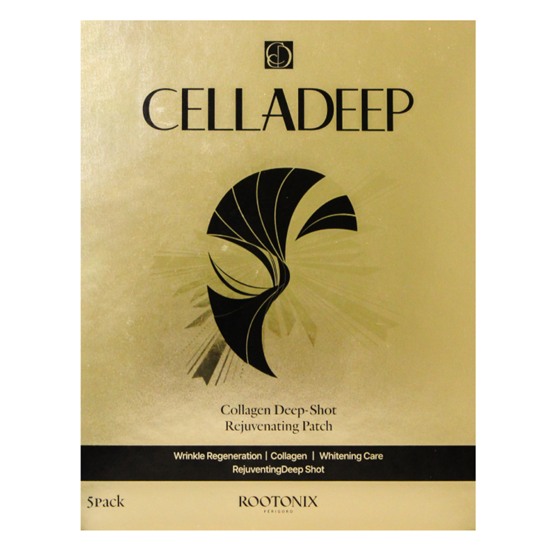 Rootonix Celladeep Device Collagen Deep-Shot Rejuvenating Patch, 5*2 pcs paakių kaukė