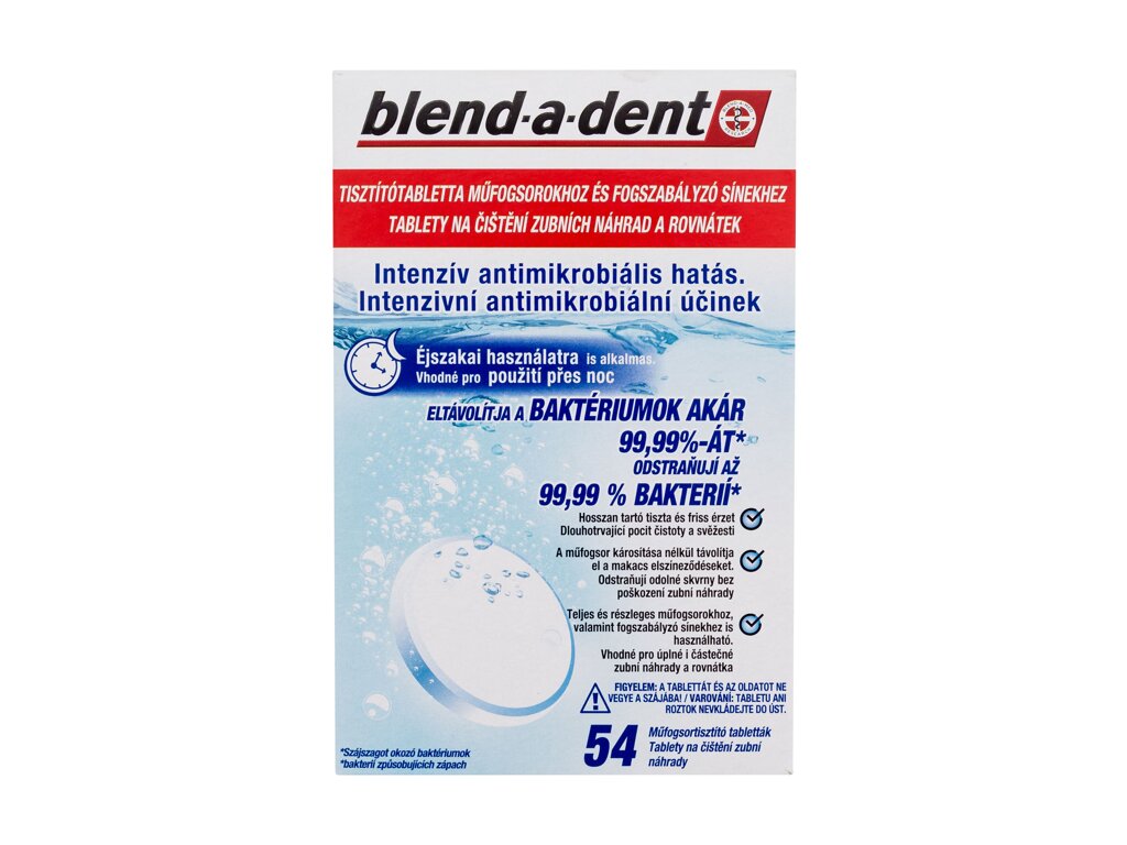Blend-a-dent Long-Lasting Freshness Cleansing Tablets 54vnt Unisex Cleaning Tablets and Solutions
