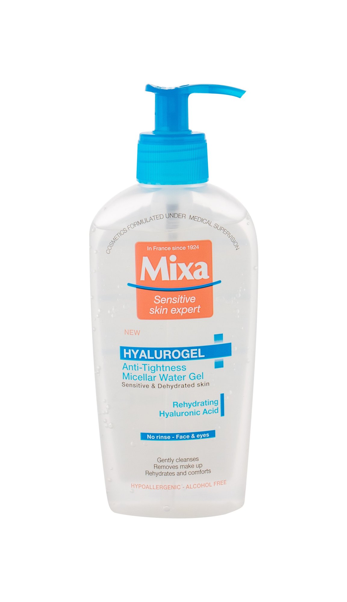 Mixa Sensitive Skin Expert Hyalurogel 200ml veido gelis