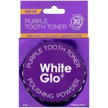 White Glo Purple Tooth Toner Polishing Powder 30.0g Moterims