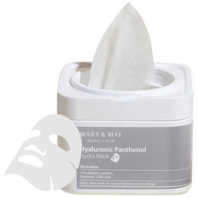 MARY & MAY Hyaluronic Panthenol Hydra Mask 30 pcs Moterims