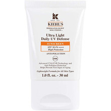 Kiehls Ultra Light Daily UV Defense Cream SPF 50 - Lehk&yacute; ochrann&yacute; pleťov&yacute; kr&eacute;m 30ml savaiminio įdegio kremas