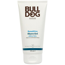 Bulldog Sensitive Shave Gel + Willow Herb 175ml savaiminio įdegio kremas