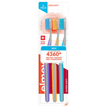 Elmex Super Soft Multipack Toothbrush ( 3 pcs ) Moterims