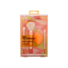 Real Techniques Midi Moment Brush + Sponge Set - Sada aplik&aacute;torů Moterims