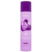 Fanola Fan Touch Eco Fix It Spray - Extra siln&yacute; ekologick&yacute; lak na vlasy 300ml Moterims