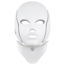 Palsar 7 LED Mask + Neck 7 veido ir kaklo LED kaukė su masažiniai elektrodais kosmetinis prietaisas