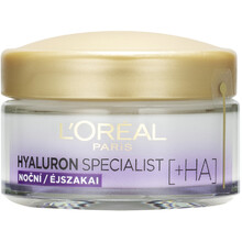 L&acute;Or&eacute;al Hyaluron Specialist Night Cream - Filling moisturizing night cream 50ml Moterims