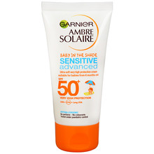 Garnier Ambre Solaire SPF 50+ Sensitive Advanced - Sunscreen for children 50ml savaiminio įdegio kremas