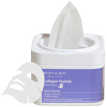 MARY & MAY Collagen Peptide Vital Mask 30 pcs Moterims