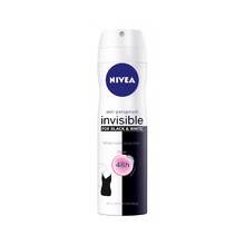 Nivea Invisible For Black & White Clear Antiperspirant 100ml Moterims