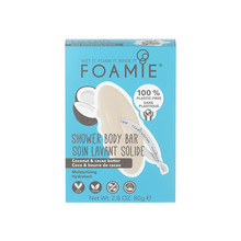 Foamie Shake Your Coconuts Shower Body Bar - Moisturizing shower soap 80.0g Moterims