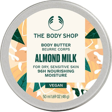 The Body Shop  Almond Milk Body Butter - Tělov&eacute; m&aacute;slo pro suchou a citlivou pokožku 50ml Moterims