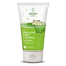 Weleda 2 in 1 Shower Cream and Shampoo Cheerful lime 150 ml 150ml Unisex