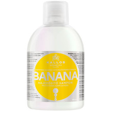 Kallos Banana Fortifying Shampoo with Multivitamin Complex 1000ml Moterims