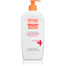 Mixa Rich Body Milk - Intensive Nourishing Body Lotion for dry skin 400ml Moterims