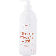 Ziaja Intimate Creamy Wash - Kr&eacute;mov&yacute; intimn&iacute; gel s kyselinou askorbovou proti podr&aacute;žděn&iacute; 500ml Moterims