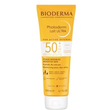 BIODERMA Photoderm MAX Ultra Milk SPF50+ 200ml savaiminio įdegio kremas