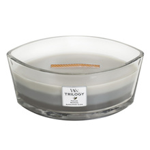 WoodWick Warm Woods Trilogy Ship - Warm Candle 453.6g namų apyvokos priemonė