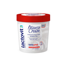 Lactovit Lactourea Mousse Cream - Moisturizing foam cream for face and body 250ml Moterims