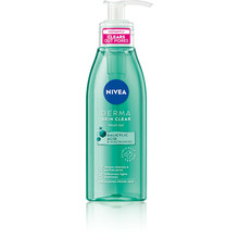 Nivea Derma Skin Clear Wash Gel 150ml Moterims