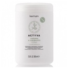 Kemon Actyva Volume E Corposita Conditioner - Posiluj&iacute;c&iacute; kondicion&eacute;r pro objem vlasů 1000ml Moterims