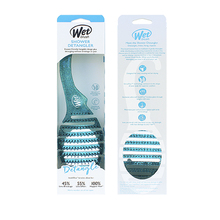 Wet Brush Shower Detangler Teal Glitter Moterims