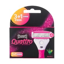 Wilkinson Sword Quattro For Women ( 4 pieces ) Moterims