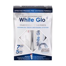 White Glo Diamond Series Advanced Teeth Whitening System - Set for safe teeth whitening 150ml Moterims
