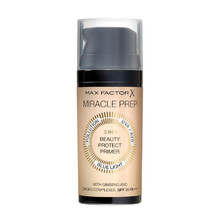 Max Factor Miracle Prep SPF 30 3in1 Beauty Protect Primer - Make-up base 30 ml Moterims