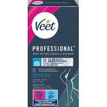 Veet Professional Cold wax strips for sensitive skin 40 pcs Moterims