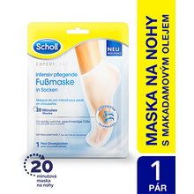 Scholl Pedi Mask Expert Care Foot Mask - Nourishing foot mask with macadam oil Unisex