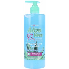 VivaPharm Aloe Vera 97% cooling gel after sunbathing 500ml savaiminio įdegio kremas
