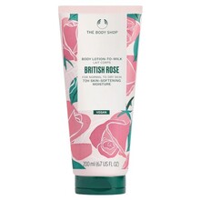 The Body Shop  British Rose Body Lotion - Tělov&eacute; ml&eacute;ko pro norm&aacute;ln&iacute; až suchou pokožku 200ml Moterims