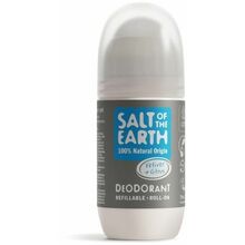 Salt-Of-The-Earth Vetiver & Citrus Deo Roll-on ( refillable ) 75ml Vyrams