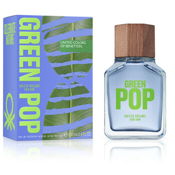 Benetton United Dreams Green Pop 100ml Kvepalai Vyrams EDT