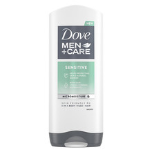 Dove Men+Care Sensitive 3 in 1 Shower Gel 400ml Vyrams