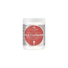 Kallos Multivitamin with Ginseng Extract and Avocado Hair Mask 1000ml Moterims