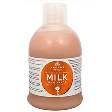 Kallos KJMN Milk Shampoo With Milk Protein 1000ml Moterims
