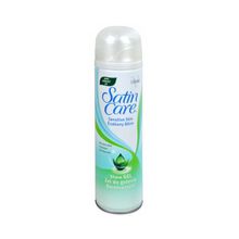 Gillette Satin Care Shave Aloe Vera Gel (Dry Skin) - Shaving Gel 200ml Moterims