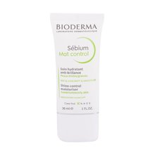 BIODERMA S&eacute;bium Mat Control Moisturiser - Light moisturizing cream against skin shine and enlarged pores 30ml Moterims