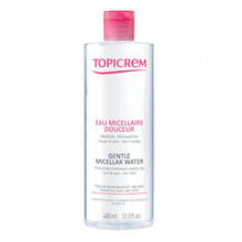 Topicrem Gentle Micellar Water - Gentle cleansing micellar water for sensitive skin and eyes 200ml Moterims