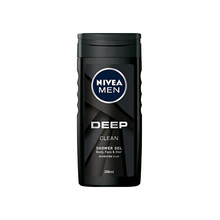 Nivea Deep Clean Shower Gel - Shower gel for men 250ml Vyrams