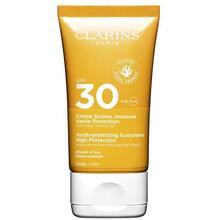 Clarins Youth-protecting Sunscreen SPF 30- Protective face cream 50ml savaiminio įdegio kremas