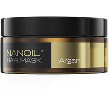 Nanoil Hair Mask Argan - Vyživuj&iacute;c&iacute; maska pro po&scaron;kozen&eacute; vlasy 300ml Moterims