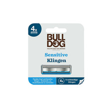 Bulldog Sensitive Replacement head ( 4 pcs ) savaiminio įdegio kremas