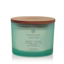 Chesapeake Bay Balance & Harmony Candle (three wicks) 312.0g namų apyvokos priemonė